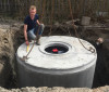 Betonnen regenwatertank 6m3