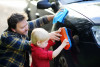 Auto wassen met regenwater