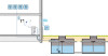 Regenwatersysteem BUSINESS met gekoppelde regenwatertanks