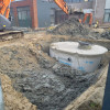 Regenwatertank van 15.000 liter bij een school