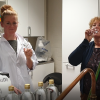 Proeven van jenever uit regenwater