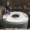 Betonnen regenwatertank 6m3