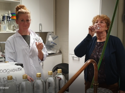 Tasting rainwater jenever