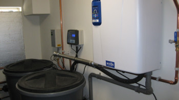 Regenwatersysteem inclusief douchen