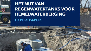 Het nut van regenwatertanks voor hemelwaterberging