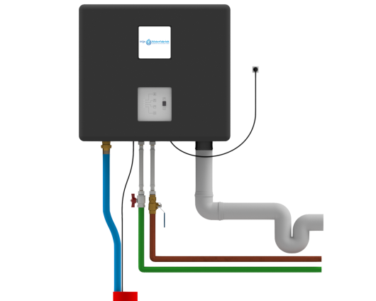 IRM 3 & 5 regenwatermanager met aansluitingen