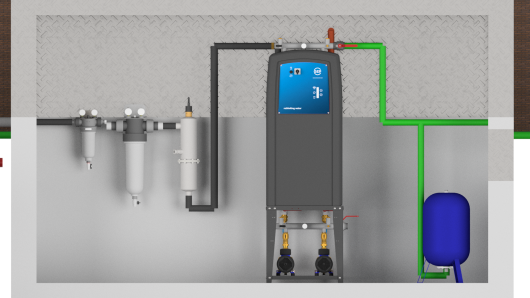 Regenwatersysteem HOME Connect - pomp en filtersysteem