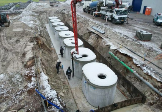 Grootschalig industrieel gebruik van regenwater