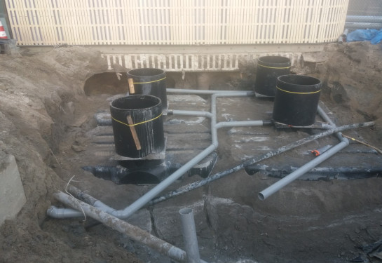 Regenwatertanks Mortuarium Schiphol