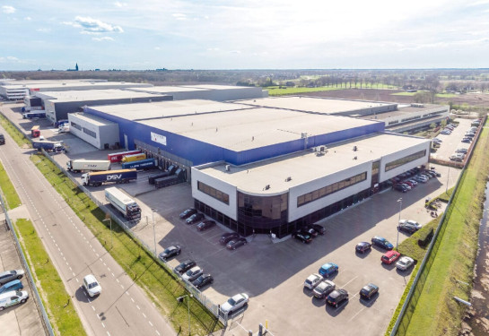 Distributiecentrum Gazeley in Venray gebruikt regenwater