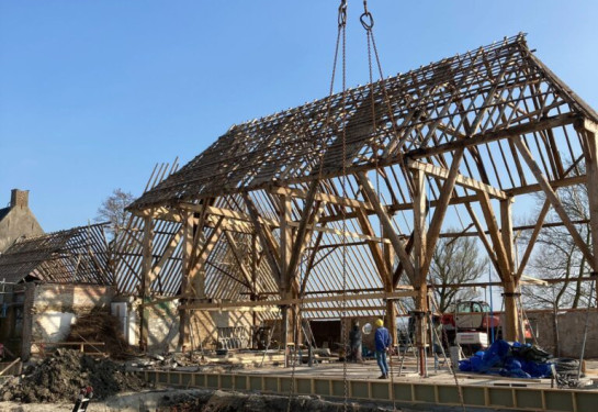 Plaatsing van regenwaterputten