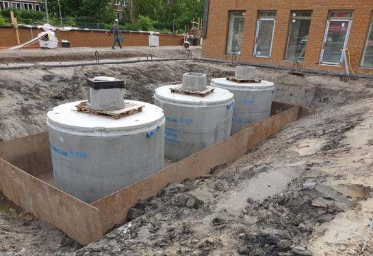 Regenwaterputten De Sleutel Rotterdam
