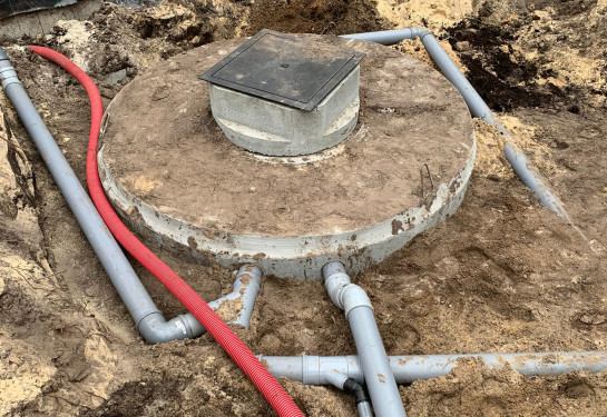 Ingegraven regenwaterput 6m3