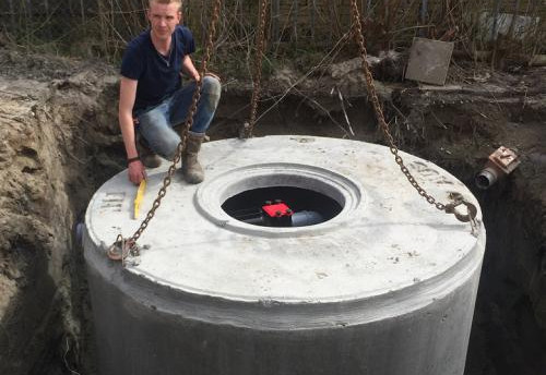 Regenwatertank 6000 liter