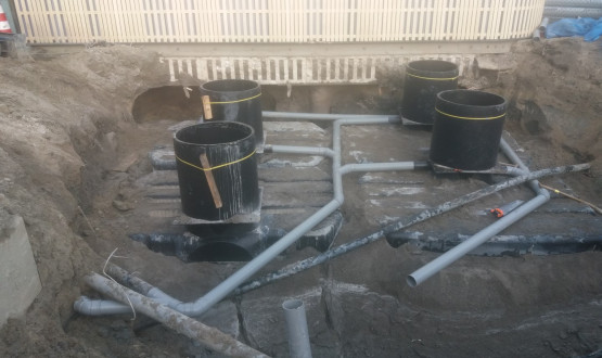 Regenwatertanks Mortuarium Schiphol