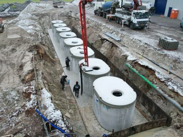Grootschalig industrieel gebruik van regenwater