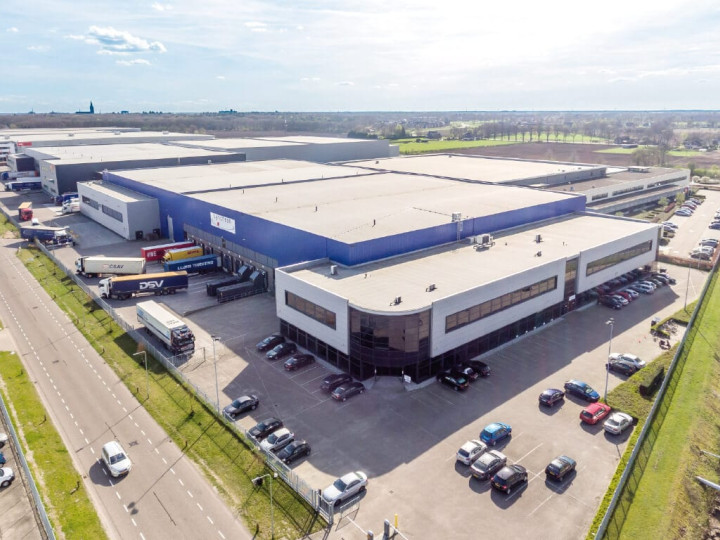 Distributiecentrum Gazeley in Venray gebruikt regenwater