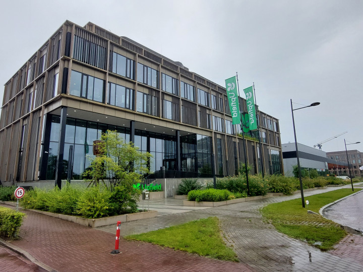 Upfield Food Science Centre spoelt toiletten met regenwater