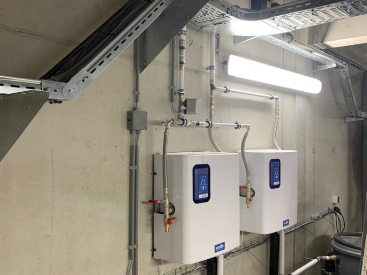 Pompsysteem voor regenwater de Vliet