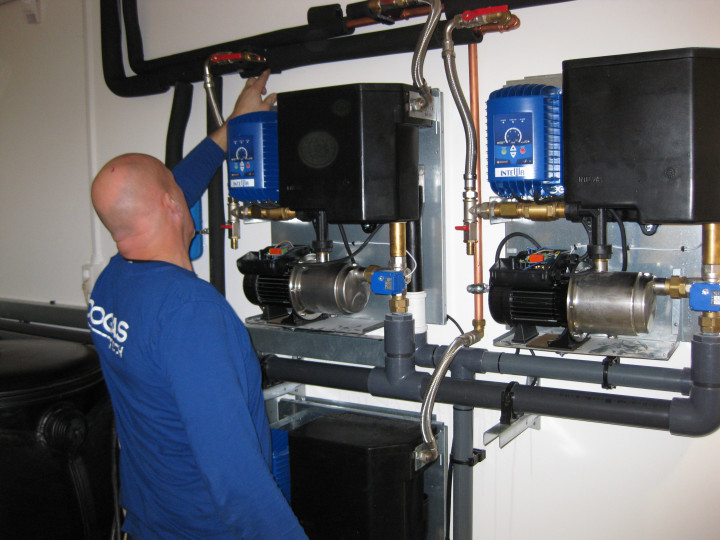 Pompen regenwatersysteem Waterschap Zuiderzeeland