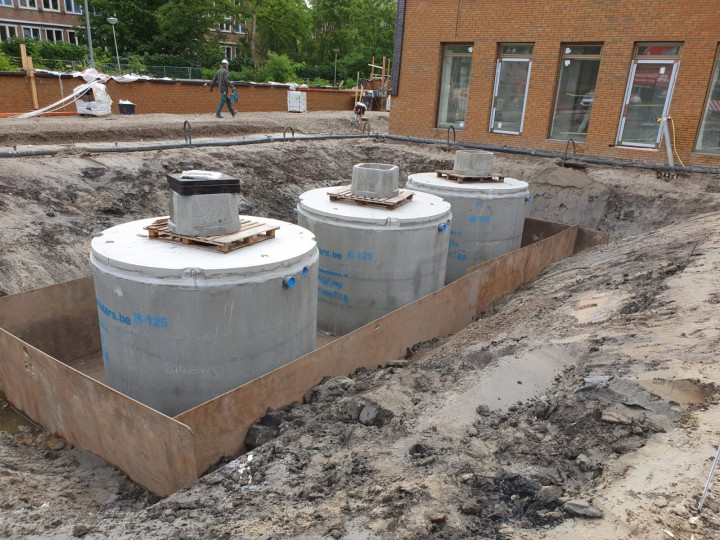 Regenwaterputten  De Sleutel Rotterdam