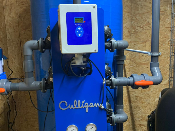 Actief koolfilter regenwatersysteem Ecodorp Boekel