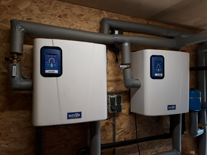 Dubbel pompsysteem voor regenwater